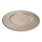 Sousplat Decorativo Natalino Champanhe 33 Cm - Indo Decorar