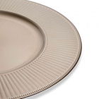 Sousplat Decorativo Natalino Champanhe 33 Cm - Indo Decorar