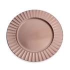 Sousplat Decorativo Natalino Rose 33 Cm - Indo Decorar