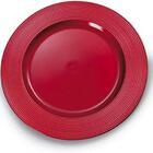 Sousplat Disco Vermelho 33 Cm - Wincy