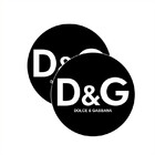 Sousplat Dolce   Gabbana - 2 Peças - Sem Base