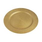 Sousplat Dourado 33cm - A\casa