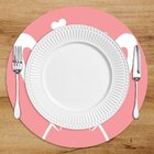 Sousplat Em Mdf Com Estampa Coelho Da Páscoa Corações