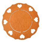 Sousplat Em Mdf Cru Arabesco 35cm - Mdf 3mm - Kit C/ 12 Unid.