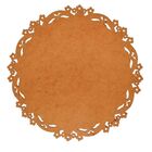 Sousplat Em Mdf Cru Arabesco 35cm - Mdf 3mm - Kit C/ 6 Unid.