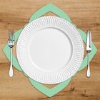 Sousplat Em Mdf Pétalas Verde 35x35cm