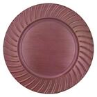 Sousplat Em Plastico D33cm Cor Rose