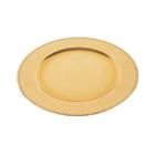 Sousplat Em Plástico Royal Decor 33cm Dourado 61024