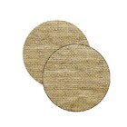 Sousplat Estampa Juta Impressa Tecido Microfibra - 2 Peças -