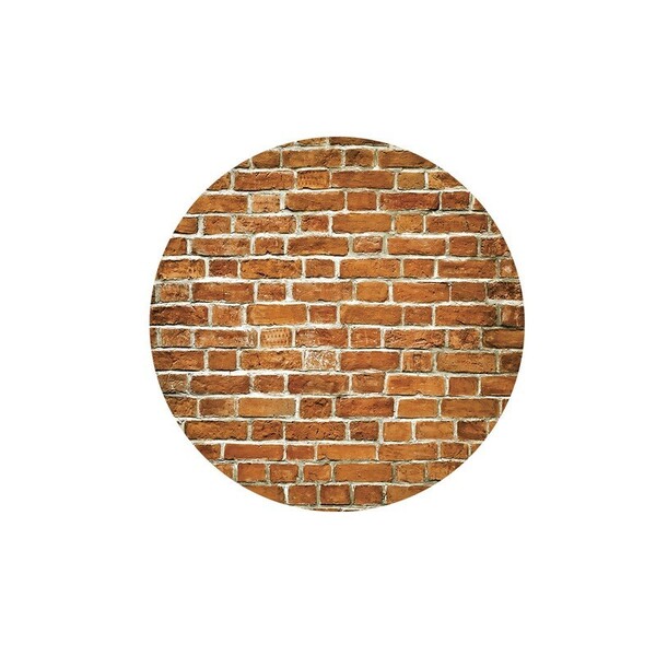 Sousplat Estampa Tijolinhos Impressa Tecido Microfibra - 1 Pe