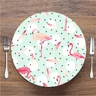 Sousplat Flamingos Sousplat Em Mdf 35x35cm