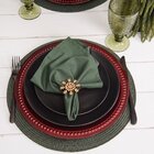 Sousplat Galles Dots Rouge Antique Copa&cia 201122u