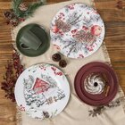 Sousplat Galles Print Natal Pinhas