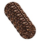 Sousplat Grão Café - 1 Peça - Com Base