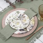 Sousplat Greco Jônico Rosa Chá