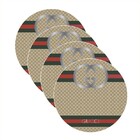 Sousplat Gucci - 4 Peças - Sem Base