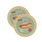 Sousplat Hot Dog - 6 Peças - Sem Base