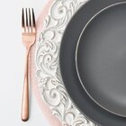 Sousplat Imperial Florença Branco Rosé