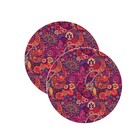 Sousplat Indiano - 1 Peça - Com Base