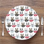 Sousplat Infantil Filhotes Na Xícara Em Mdf 35x35cm