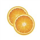 Sousplat Laranja - 4 Peças - Sem Base