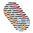 Sousplat Lhama - 6 Peças - Sem Base