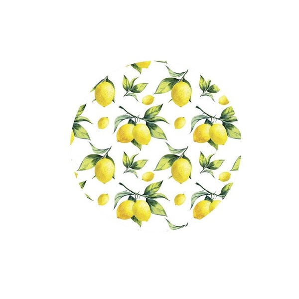 Sousplat Limão Siciliano - 1 Peça - Com Base