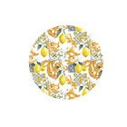 Sousplat Lim?o Gold - 8 Pe?as - Sem Base