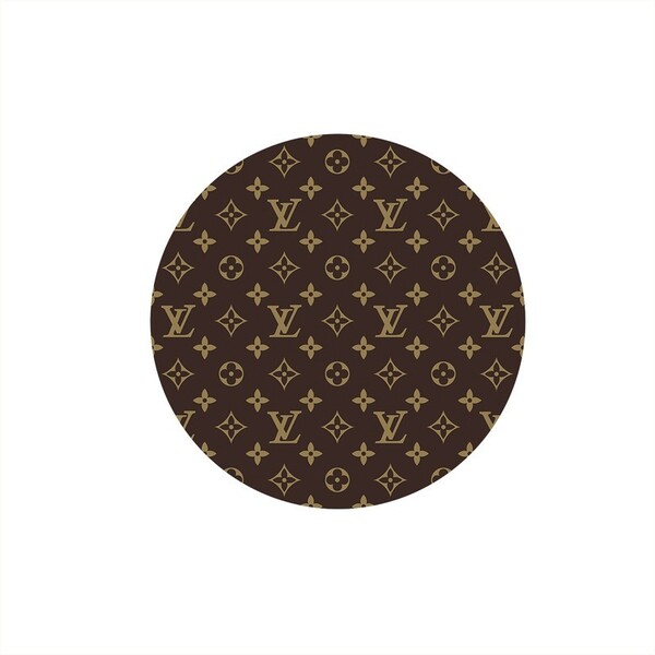 Sousplat Louis Vuitton - 1 Peça - Com Base