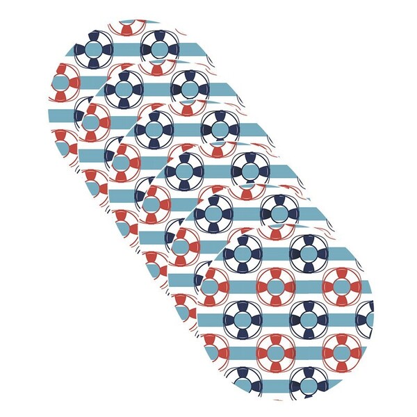 Sousplat Marine 3 - 6 Peças - Com Base