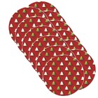 Sousplat Natal - 12 Peças - Com Base