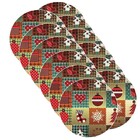 Sousplat Natal - 12 Peças - Sem Base