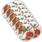 Sousplat Natal - 12 Peças - Sem Base