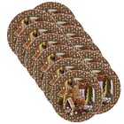 Sousplat Natal - 12 Peças - Sem Base