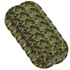 Sousplat Natal - 12 Peças - Sem Base