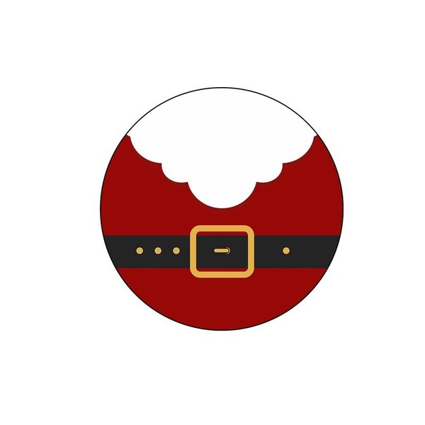 Sousplat Natal - 1 Peça - Com Base