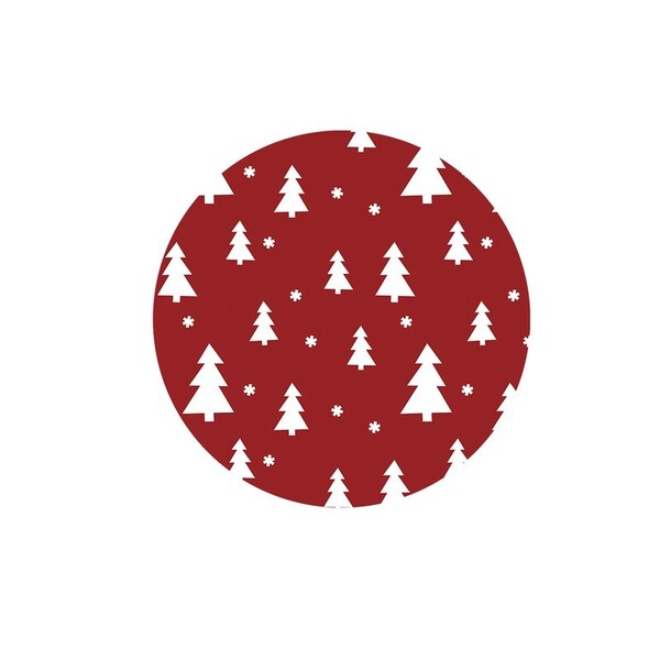 Sousplat Natal - 1 Peça - Sem Base