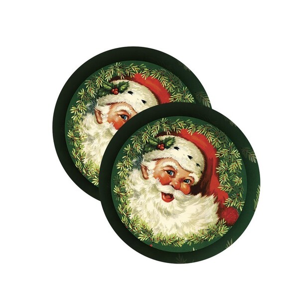 Sousplat Natal - 2 Peças - Com Base