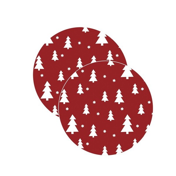 Sousplat Natal - 2 Peças - Com Base