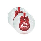 Sousplat Natal - 2 Peças - Sem Base