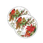 Sousplat Natal - 2 Peças - Sem Base
