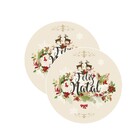 Sousplat Natal - 2 Peças - Sem Base