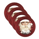 Sousplat Natal - 4 Peças - Sem Base