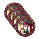 Sousplat Natal - 4 Peças - Sem Base