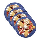 Sousplat Natal - 4 Peças - Sem Base