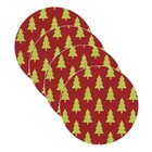 Sousplat Natal - 4 Peças - Sem Base