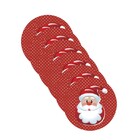 Sousplat Natal - 6 Peças - Com Base