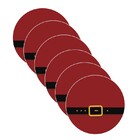 Sousplat Natal - 6 Peças - Com Base