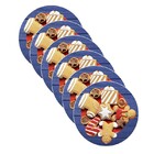 Sousplat Natal - 6 Peças - Com Base