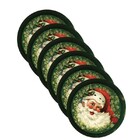 Sousplat Natal - 6 Peças - Sem Base